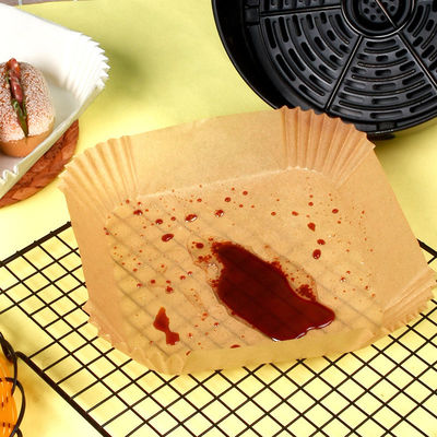 Eenzijdige coating Silicone Try Plate Paper voor warmtebestendige vetdichte Air Fryer