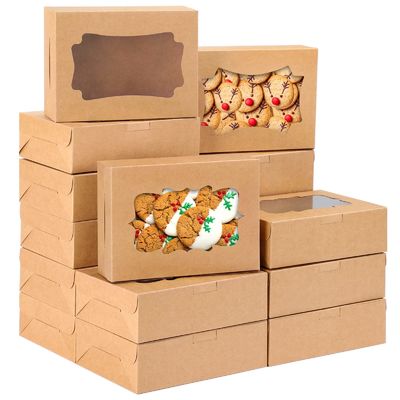 Koekjes Bakkerij Dozen Pastry Muffins Dessert Party Favoriet Dozen Cupcakes met Venster