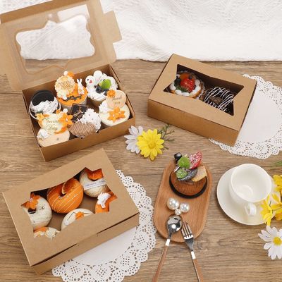 Koekjes Bakkerij Dozen Pastry Muffins Dessert Party Favoriet Dozen Cupcakes met Venster