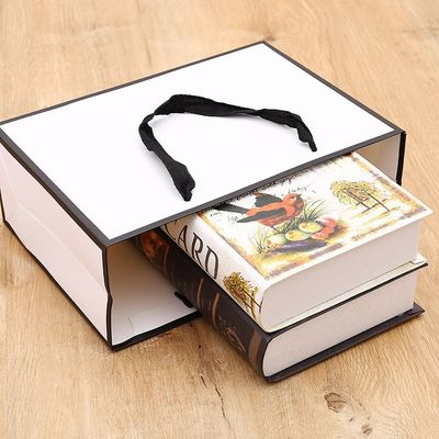 Luxe aangepaste cadeautassen Verpakking Winkeltas met de dikte van de klant