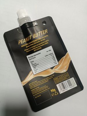 Beveiliging gegarandeerd Custom PET/VMPET/PE Transparent Nozzle Bag voor Top Juice Storage