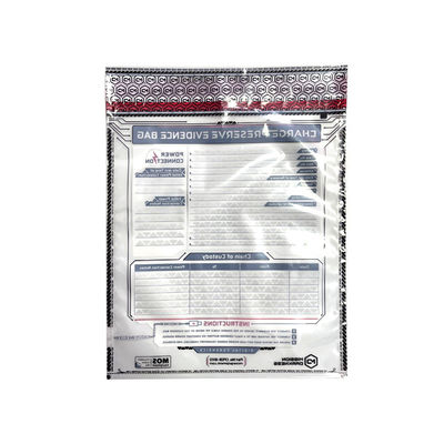 Veiligheidszak Tamper bewijs geld tas tape contant geld bewijs Custom PE Plastic High S