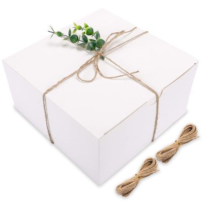 Kerstbruiloft Custom Printing Gift Packing Container Paper Treat Boxes met deksels