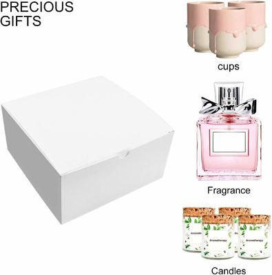 Kerstbruiloft Custom Printing Gift Packing Container Paper Treat Boxes met deksels
