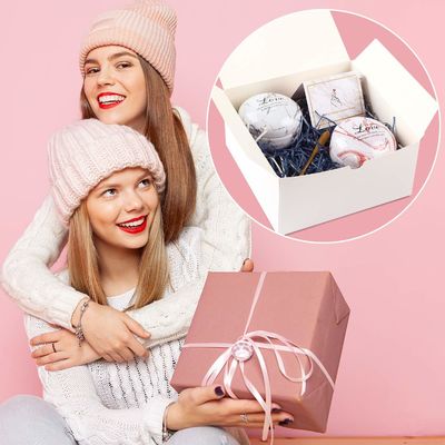 Kerstbruiloft Custom Printing Gift Packing Container Paper Treat Boxes met deksels