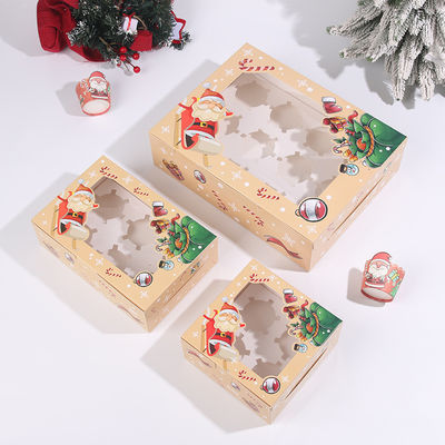 Gepersonaliseerde bakkoekjes Dessert cake dozen met venster