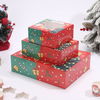Gepersonaliseerde bakkoekjes Dessert cake dozen met venster