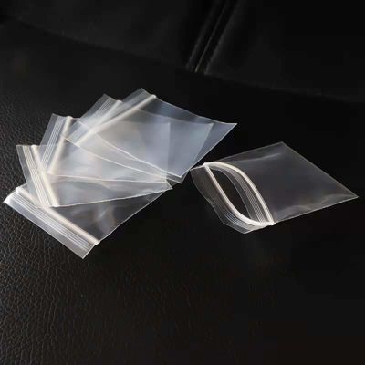 Transparante plastic ritszak met aangepast logo en verpakkingsdruk 1-12 kleuren