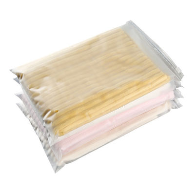 Eco-vriendelijk zip slot en zak met klep voor aangepaste gedrukte verpakking T-shirt kleding