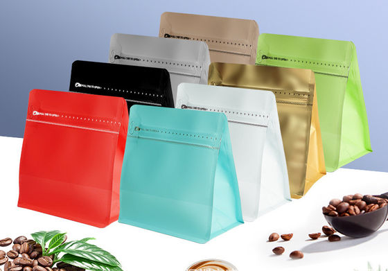 Pure Custom Printed Product LDPE Koffiebonen Verpakkingszak voor andere voedingsmiddelen Theezak Noten