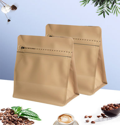 Pure Custom Printed Product LDPE Koffiebonen Verpakkingszak voor andere voedingsmiddelen Theezak Noten