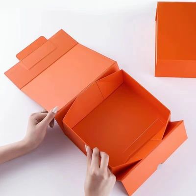 Flap Custom Matte Zwart Luxe Opvouwbaar Hard Papier Magnetisch Sluitbaar Geschenkdoosje Voor Geschenken