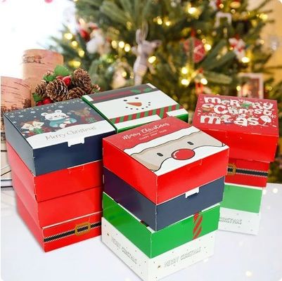 Kerstversiering Chocolade snoepjes cadeau verpakkingsdozen Ideaal voor uw feestdagen cadeautjes