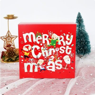 Kerstversiering Chocolade snoepjes cadeau verpakkingsdozen Ideaal voor uw feestdagen cadeautjes