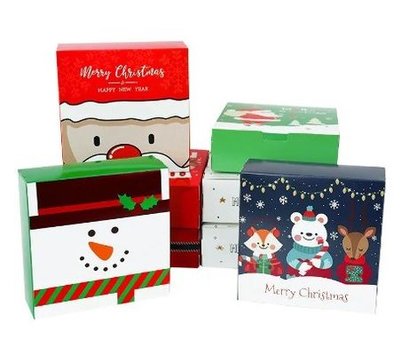 Kerstversiering Chocolade snoepjes cadeau verpakkingsdozen Ideaal voor uw feestdagen cadeautjes