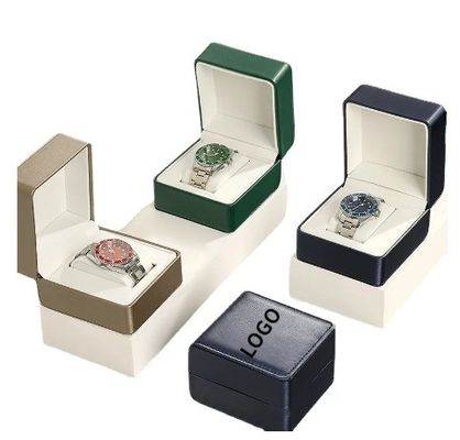 Custom logo karton leeg horloge doos voor JUWELRI PACK BOX Verpakking van papier