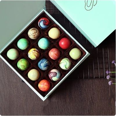Aanpassen Valentijnsfeest Zoete snoep Kleine chocolade doos Verpakking met magnetische sluiting