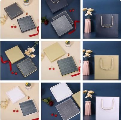 Aanpassen Valentijnsfeest Zoete snoep Kleine chocolade doos Verpakking met magnetische sluiting