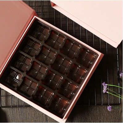 Aanpassen Valentijnsfeest Zoete snoep Kleine chocolade doos Verpakking met magnetische sluiting